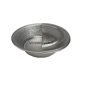 Bol de pédicure martelé en cuivre forme ronde taille personnalisée bol de Spa en gros bol de pédicure en cuivre classique élégant en gros - Product Image 3