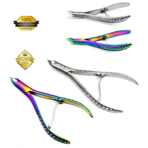 ที่ตัดหนังกำพร้าโค้งแบบเยอรมัน ทำจากเหล็กกล้า คุณภาพสูง ปากกว้าง ตัดได้เรียบเนียน มีหลายสีให้เลือก ใช้งานได้ยาวนาน - Product Image 6