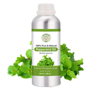 100% Pure Organic Échantillon gratuit Meilleure qualité Utilisation cosmétique Huile essentielle de menthe poivrée - Product Image 1