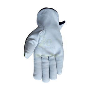 Gants de sécurité mécaniciens robustes en cuir, taille personnalisée, avec logo sur mesure, antidérapants, anti-choc, anti-coupure, anti-vibration pour usage général - Product Image 3