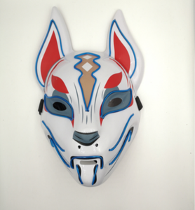 Night Charm <span class=keywords><strong>Firefox</strong></span> Máscara brillante, Máscara LED Scary Cosplay Party Mask Iluminación decorativa - Product Image 5