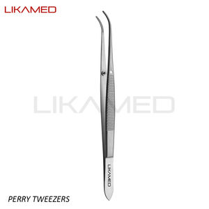 Pinzas Dentales Perry LIKAMED, Pinzas Curvas para Aplicación de Algodón, 13 cm, Calidad Alemana, Pinzas Dentales de Alta Venta - Product Image 4