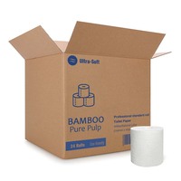 Papier toilette doux 2 plis de la marque Sinopec Group pour les salles de bain américaines, qualité supérieure pour un usage quotidien