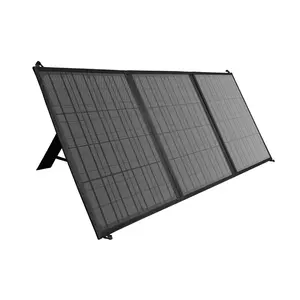 OEM voltage foldable solar charger 60w waterproof fabric portable solar. panel