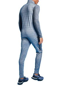 Venta al por mayor de chándal de LICRA con cremallera completa y diseño de logotipo personalizado para hombres y mujeres, conjunto de atletas de talla grande con patrón impreso - Product Image 3