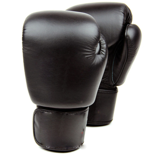 Gants de boxe professionnels, muay thaï, longs, pour l'entraînement du poids, équipement thaïlandais, noir, moulant, 10, 12, 14, 16oz, nouveauté - Product Image 4