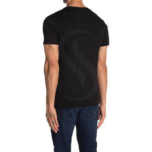 เสื้อยืดผู้ชายพิมพ์โลโก้ตามสั่ง ผ้าฝ้าย 100% เป็นมิตรกับสิ่งแวดล้อม แห้งเร็ว แขนสั้น สำหรับวิ่ง - Product Image 2