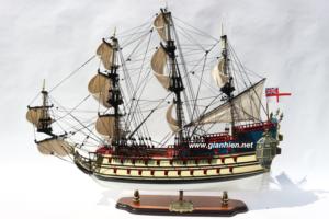 Bateau en bois LICORNE/LA LICORNE, modèle artisanal, art créatif - Product Image 2