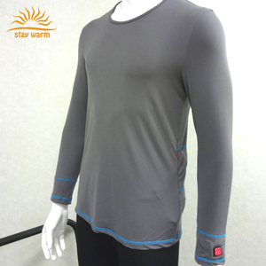 Ropa Interior Térmica Eléctrica con Calefacción USB para Invierno, Fabricada por OEM, Camiseta y Pantalones <span class=keywords><strong>Largos</strong></span> Térmicos para Hombre y Mujer - Product Image 3