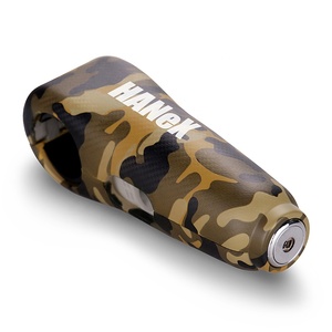 Vente chaude vélo serrure alarme étanche IP67 10mm acier goupille de verrouillage Scooter vélo moto guidon poignée serrure - Product Image 2