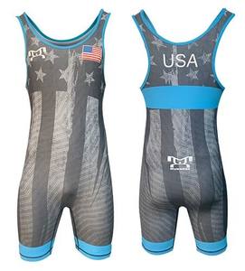 Singlet de lutte avec fermeture à cordon Pièce unique - Product Image 5