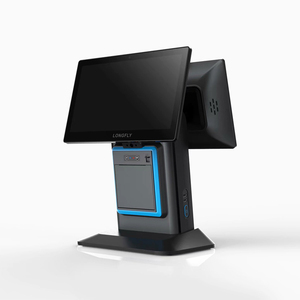 Système <span class=keywords><strong>de</strong></span> terminaux POS à double écran <span class=keywords><strong>de</strong></span> haute qualité par LongFly <span class=keywords><strong>Solution</strong></span> <span class=keywords><strong>de</strong></span> caisse enregistreuse <span class=keywords><strong>de</strong></span> nouveauté pour toute entreprise - Product Image 1