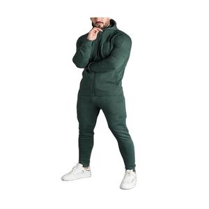 Combinaison de jogging sur mesure pour hommes, survêtement thermique d'hiver à fermeture éclair complète - Product Image 3