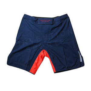 Short MMA couleur bicolore haute performance Short d'entraînement léger en polyester à séchage rapide imprimé par sublimation - Product Image 5