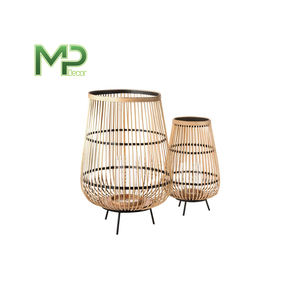 เชิงเทียนไม้ไผ่ทำมือจากเวียดนาม พร้อมสีที่ปรับแต่งได้สำหรับตกแต่งบ้าน - Product Image 5