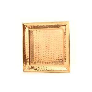 Modern Trendy Rectangular <b>Stainless</b> <b>Steel</b> Silver Finishes Serving <b>Tray</b> With Handles Latest Design Rectangular Serving <b>Tray</b> - Product Image 6