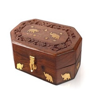 Caja de madera Rosa CHMN521 - Product Image 4