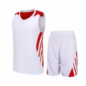 Uniforme de baloncesto deportivo para hombre de alta calidad para ropa de equipo Kit de uniformes de baloncesto de fabricación profesional