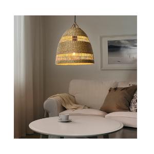 Lampe en jonc de mer écologique et de haute qualité, de style vintage - Product Image 3