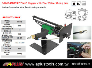 APLUS ก้าน SC742, 23.5มม. มงกุฎ1.6มม.,เครื่องมือแหวนหมูอากาศสำหรับที่นอน - Product Image 2