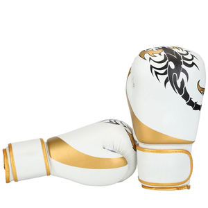 ถุงมือมวยต่อสู้หนัง Pu,นวมมวยสำหรับมืออาชีพทำจากหนังวัวสีดำแดงออกแบบโลโก้ได้ตามต้องการ - Product Image 6