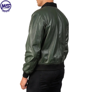 Blousons aviateur légers pour hommes pour la course en plein air respirants et élégants avec col montant - Product Image 4