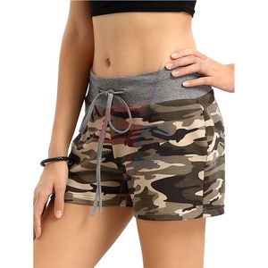 Venta al por mayor entrenamiento yoga pantalones cortos calientes para las mujeres/Mujeres casual algodón pantalones cortos proveedor - Product Image 5