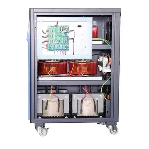 AVR-60KVA voltaj regülatörü sabitleyici üç fazlı üç fazlı 230 3 fazlı LCD ekran V