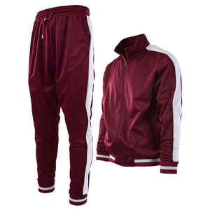 Bonne qualité, vêtements de sport décontractés pour hommes, survêtement de Fitness, vente en gros, entraînement personnalisé, Jogging, ensemble - Product Image 3