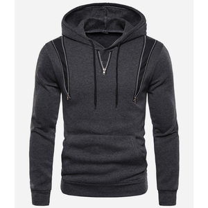 Sweats à capuche en coton molletonné avec logo personnalisé pour hommes Sweatshirts à capuche en coton uni de haute qualité pour l'hiver pour hommes - Product Image 1