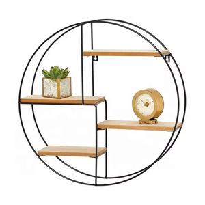 ชั้นวางจอแสดงผลตกแต่งแขวนผนังสำหรับบ้านติดตั้งง่าย - Product Image 4