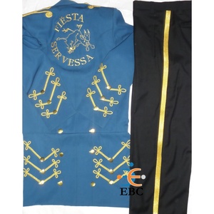 OEM Hoàng Đế Hoàng Gia Bông Áo khoác đồng phục bện thêu người đàn ông người lớn tùy chỉnh handmade Vàng Thỏi goldwork Chất lượng cao - Product Image 5