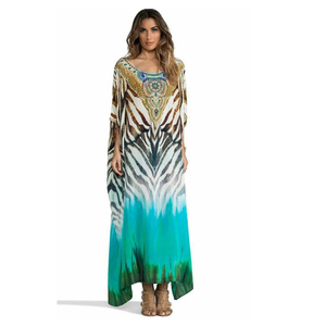 Bulk Sale on <b>Top</b> Notch Quality Chiffon <b>Kaftan</b> Beachwear Dresses with Breathable & Quick Dry Features at Low Market Price - Product Image 1