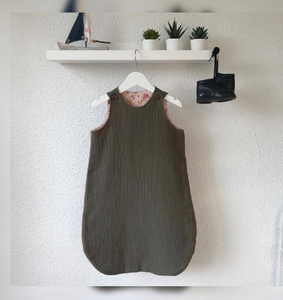 Sac de couchage pour bébé en coton biologique, sac de chambre 100% pur de haute qualité - Product Image 1