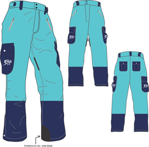 Pantalón cargo personalizado de alta calidad estirable 6 bolsillos con cremallera impermeable bloqueador de viento Pantalones rectos disponibles al por mayor - Product Image 4