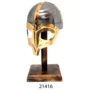 Casco de armadura alemana fabricado en India con pulido para Battle Royal Recreation Events Armor Helmet - Product Image 6