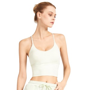 Custom Fitness Yoga Wear Private logo Label one shoulder Yoga Bra Women Sports Bra top - Product Image 4