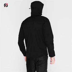 Sweat-shirt à capuche en coton molletonné pour hommes, Logo personnalisé, manches longues, vêtements chauds, à la mode, fermeture éclair, haute qualité, 2020 - Product Image 4