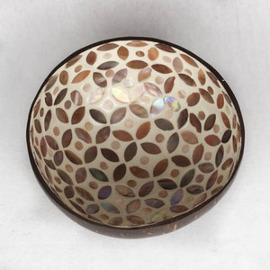 Best Seller Coconut Bowl Ecofriendly Vietnam Lacquer Coconut Shell Bowl for Sale - Product Image 3