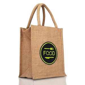 Hot Collection Custom Striped Pattern Jute <b>Tote</b> <b>Bag</b> 100% High Quality Factory Direct Bangladesh Custom Logo Custom Color <b>Medium</b> - Product Image 5