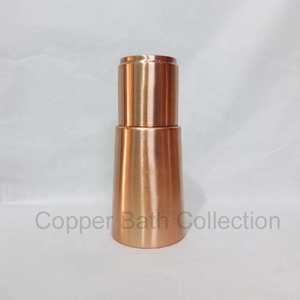 ถ้วยน้ำตาลและครีมทำจากทองแดงทำจากอินเดียเครื่องครัวทำจากโลหะเคลือบเงาสำหรับงานแต่งงานขายส่ง - Product Image 5