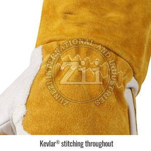 Wholesale Professional Fire Proof Waterproof Customizable Leather Welding <b>Gloves</b> Touch Screen Anti-Cut Features <b>Gloves</b> - Product Image 2