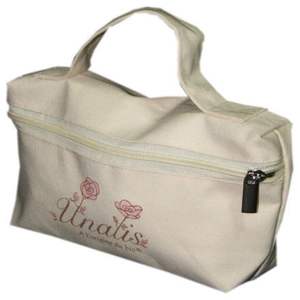 New Customized Inspirational Cosmetic <b>Makeup</b> Pouch Fashion Promotional Zipper <b>Travel</b> Recycled Cotton Canvas Cosmetic <b>Bag</b> - Product Image 2