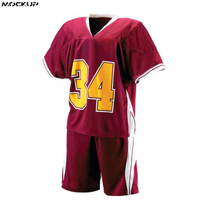 Conception personnalisée, uniformes de crosse pour hommes, vêtements d'équipe, ensemble de sport d'entraînement en polyester respirant à séchage rapide - Product Image 5