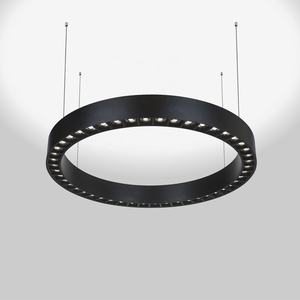 Fabricant chinois de luminaires suspendus linéaires circulaires à LED de 1300 mm de diamètre avec revêtement en poudre RAL DALI 1-10V Dim UGR<13 - Product Image 4