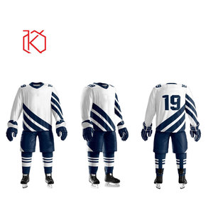 Uniformes de hockey sobre hierba de poliéster 100% para hombre al mejor precio, camisetas de sublimación bordadas de equipo transpirable para jugadores de hockey sobre hielo - Product Image 6