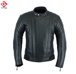 Venta al por mayor de cuero de Protección corporal chaqueta de la motocicleta chaqueta de motorista blindada Venta caliente por encargo chaqueta de carreras de motos - Product Image 2
