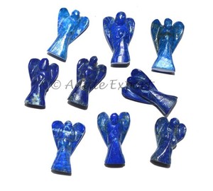 พลอยสังเคราะห์ Lapis Lazuli Angel ในขนาดเล็ก - Product Image 1