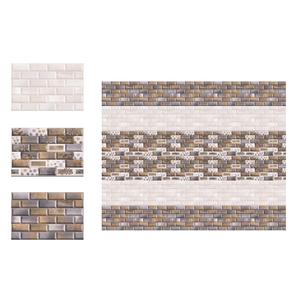 <b>Brick</b> look embossed pattern glossy glazed digital ceramic wall tiles 300x450mm - Product Image 1