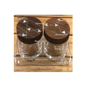 Caja de dulces acrílica de diseño clásico con bandeja de madera Caja de dulces de tamaño y forma personalizada de la mejor calidad en la India - Product Image 2